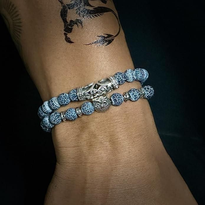 Own is the Symbol of Wisdom, get your Natural Stone Owl Bracelet now.