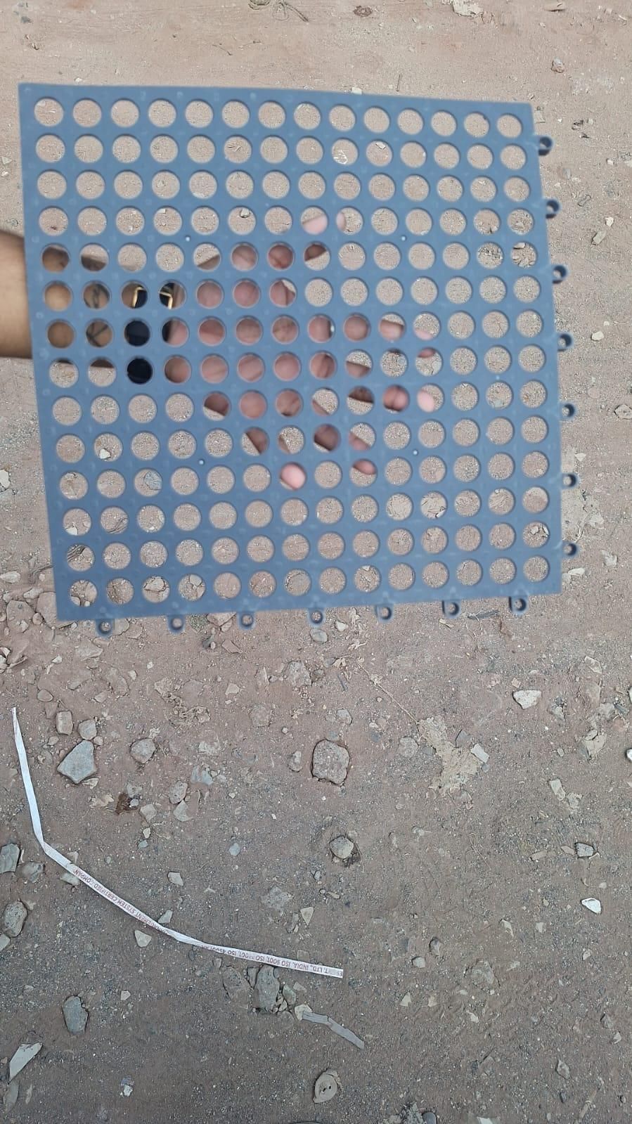Must Have Bathroom Anti Slip Tile Mat (Pack of 4) for Safety, Even if not in whole bathroom at least under the shower.
