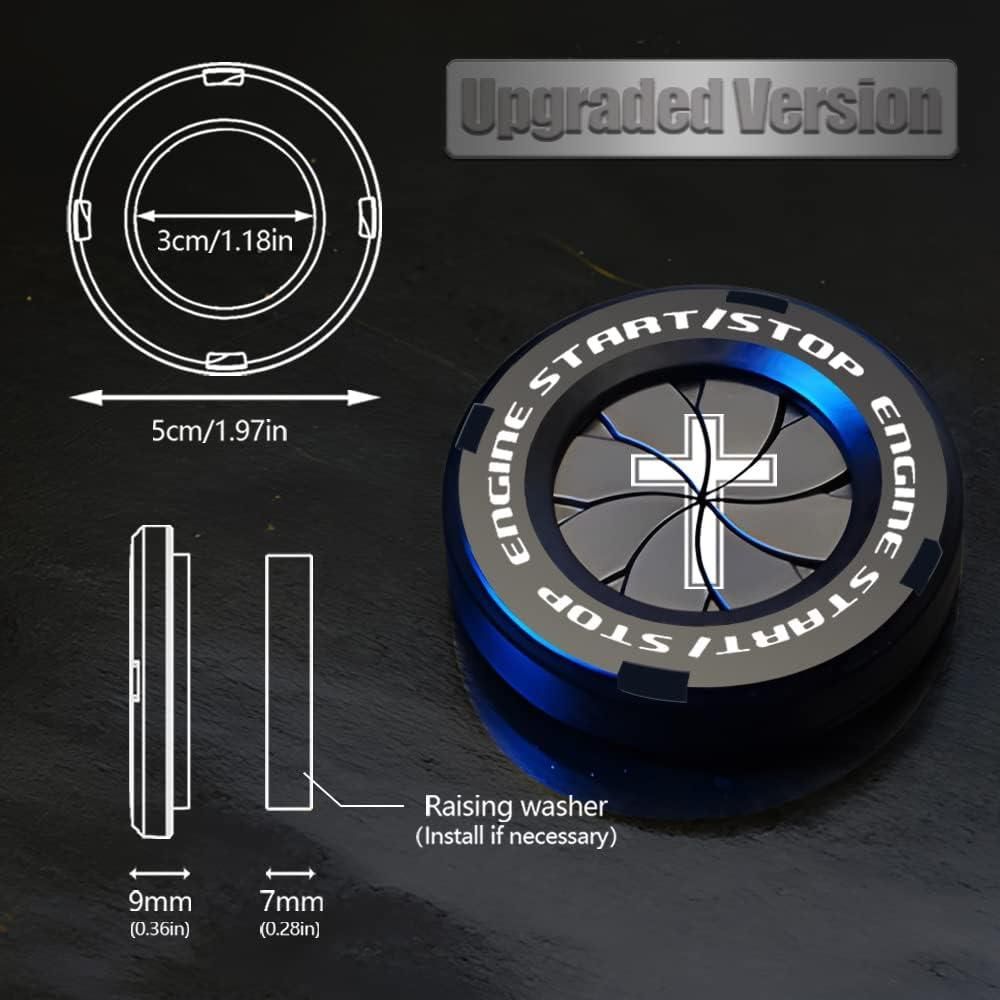 Take your Car Start Stop Button to next level. Rotary Push Start Stop Button Cover