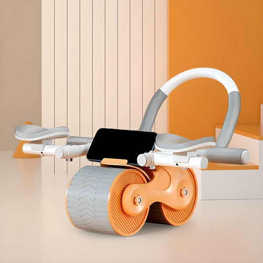 Must Have Abdominal Exercise Roller assorted color for your strong Abs. Easy to use. Store and Move. Makes it easier to maintain consistent daily routines.