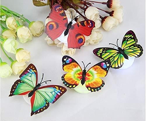 Design your interior with beautiful 3DButterfly Led Light for Home Decoration (Pack of 3) Loved by Kids