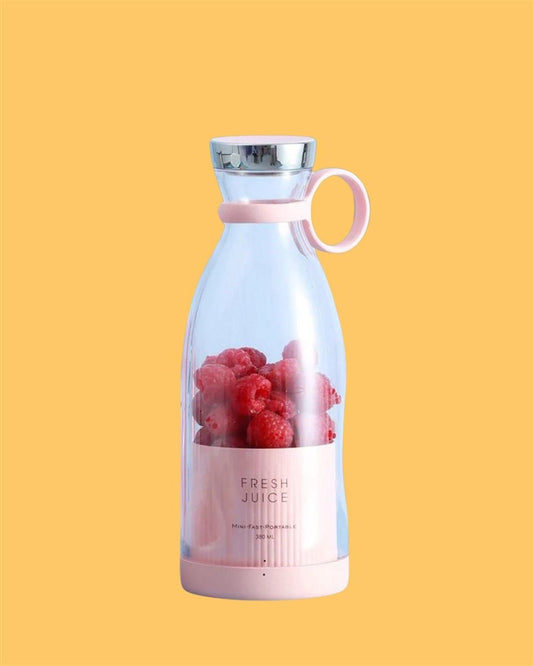 Juice or Smoothie. ON THE GO. Never Miss your healthy Diet. Electric Portable Mini Juicer Bottle