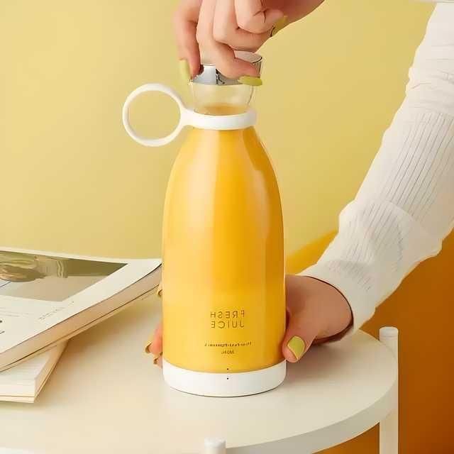 Juice or Smoothie. ON THE GO. Never Miss your healthy Diet. Electric Portable Mini Juicer Bottle