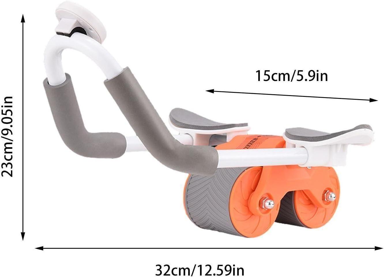 Must Have Abdominal Exercise Roller assorted color for your strong Abs. Easy to use. Store and Move. Makes it easier to maintain consistent daily routines.